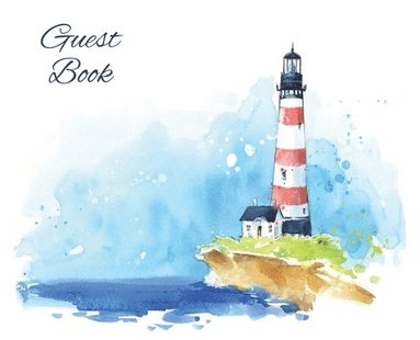 bokomslag Guest Book, Visitors Book, Guests Comments, Vacation Home Guest Book, Beach House Guest Book, Comments Book, Visitor Book, Nautical Guest Book, Holiday Home, Bed & Breakfast, Retreat Centres, Famil...