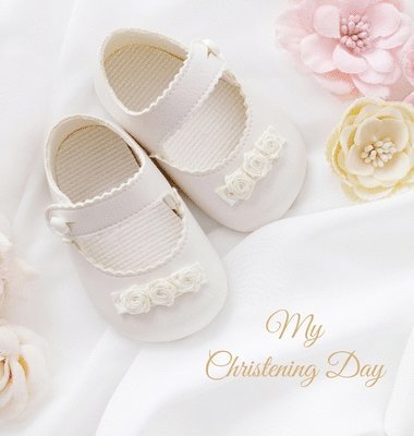 bokomslag Christening Guest Book, Boy, Girl, Ceremony, Beautiful Guest Book for Family & Friends to Write In, Celebrate, Blessing, Naming Day (Hardback)
