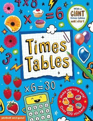 bokomslag Times Tables Sticker Book