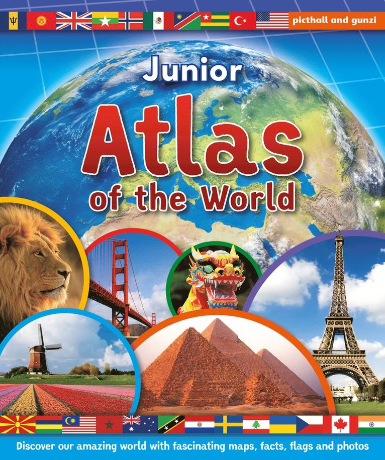 Chez Picthall - Junior Atlas of the World, Inbunden