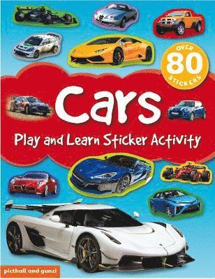 Play and Learn Sticker Activity: Cars