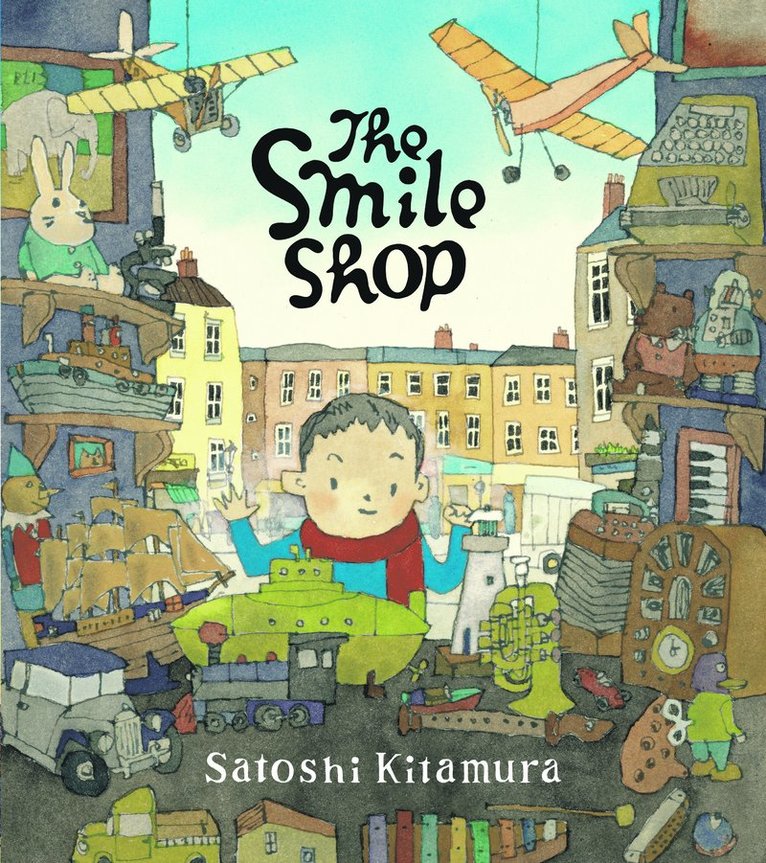 Satoshi Kitamura - Smile Shop, Häftad