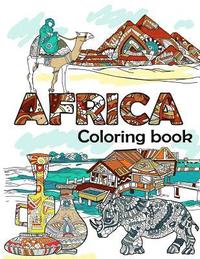 bokomslag Africa Coloring Book: Adult Colouring Fun, Stress Relief Relaxation and Escape