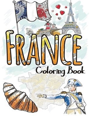 Aryla Publishing - France Coloring Book, Häftad. Tillgänglighet: Lägg i varukorg
