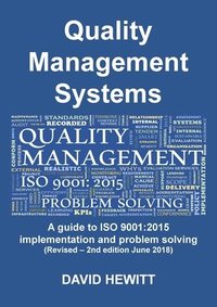 bokomslag Quality Management Systems A guide to ISO 9001
