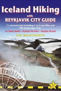 bokomslag Iceland Hiking Trailblazer Walking Guide