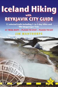 bokomslag Iceland Hiking - with Reykjavik City Guide