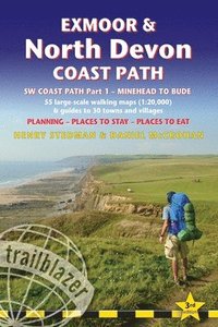 bokomslag Exmoor & North Devon Coast Path, South-West-Coast Path Part 1: Minehead to Bude (Trailblazer British Walking Guides)