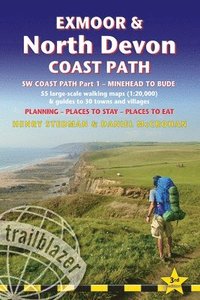 bokomslag Exmoor & North Devon Coast Path Trailblazer Walking Guide