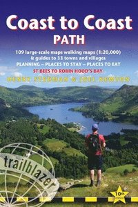 bokomslag Coast to Coast Path Trailblazer Walking Guide 10e