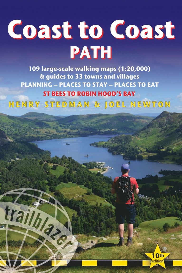 Henry Stedman, Joel Newton - Coast to Coast Path Trailblazer Walking Guide 10e, Häftad