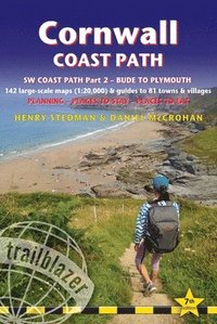 bokomslag Cornwall Coast Path Trailblazer walking guide