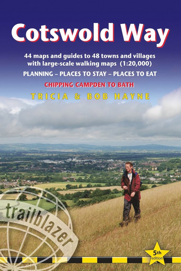 Tricia Hayne, Bob Hayne - Cotswold Way Trailblazer Walking Guide 5e, Häftad
