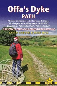 bokomslag Offa's Dyke Path Trailblazer Walking Guide 6e