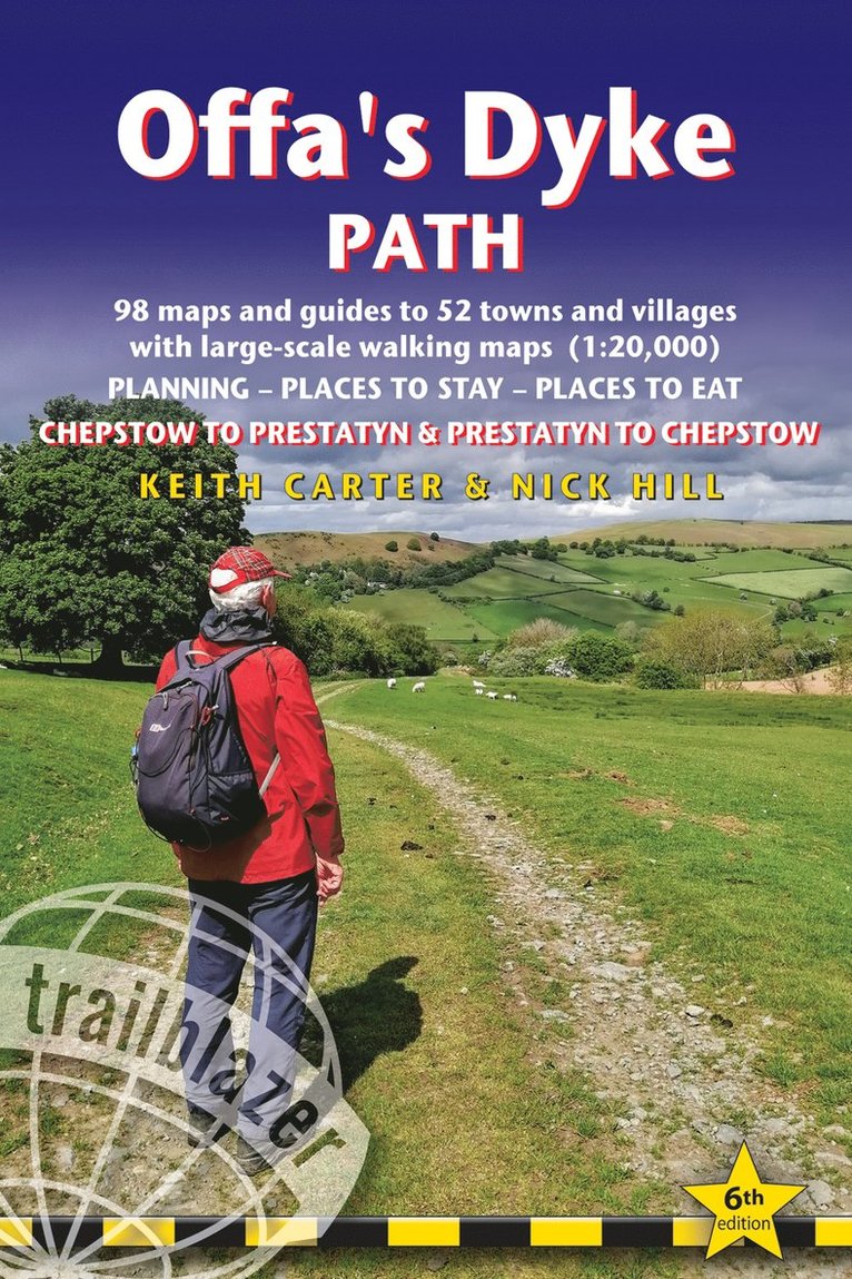 Offa's Dyke Path Trailblazer Walking Guide 6e