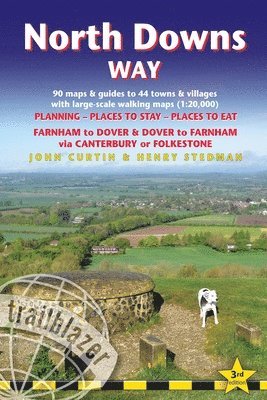 bokomslag North Downs Way Trailblazer Walking Guide 3e