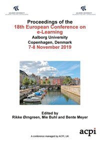 bokomslag ECEL19 - Proceedings of the 18th European Conference on e-Learning