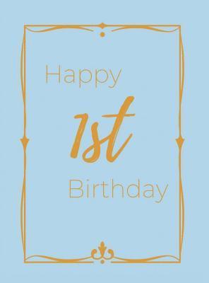 bokomslag Happy 1st Birthday Guest Book (Hardcover)