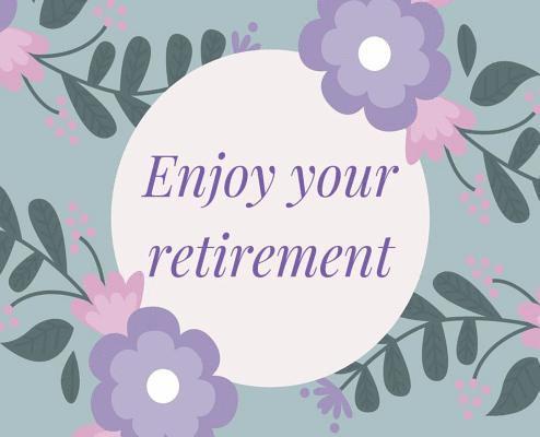 Happy Retirement Guest Book (Hardcover) 1