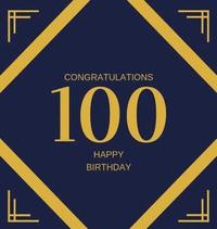 bokomslag Happy 100th Birthday Guest Book (Hardcover)
