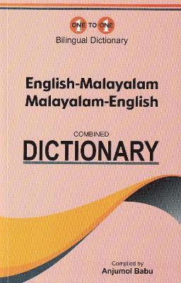 English-Malayalam & Malayalam-English One-to-One Dictionary 1