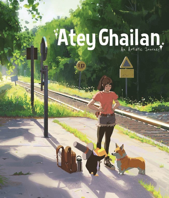 Atey Ghailan, 3dtotal Publishing, Publishing, Publishing 3dtotal - Artistic Journey: Atey Ghailan, Inbunden