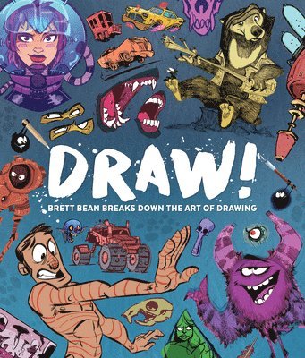 Brett Bean, Bean Brett, 3dtotal Publishing, Publishing, 3dtotal Publishing - Draw!, Häftad