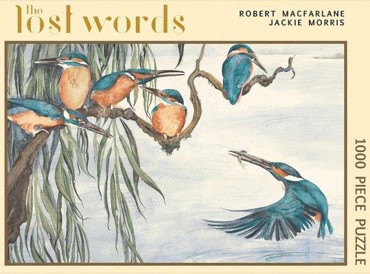 The Lost Words 1000 Piece Jigsaw Puzzle: The Kingfisher 1
