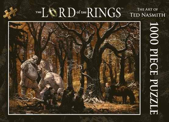 The Lord of the Rings 1000 Piece Jigsaw Puzzle: The Art of Ted Nasmith: Song of the Trollshaws 1