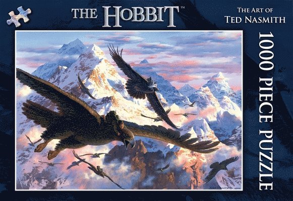 The Hobbit 1000 Piece Jigsaw Puzzle: The Art of Ted Nasmith: Bilbo and the Eagles 1