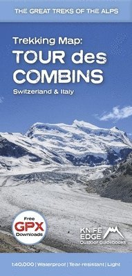 bokomslag Trekking Map: Tour des Combins