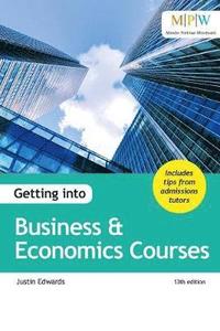 bokomslag Getting into Business & Economics Courses