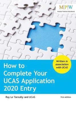 How to Complete Your UCAS Application 2020 Entry 1