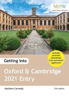 Mat Carmody - Getting into Oxford and Cambridge 2021 Entry, Häftad