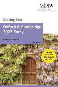 bokomslag Getting into Oxford and Cambridge 2022 Entry