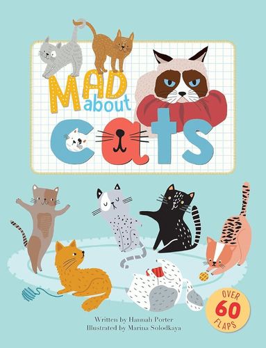 Hannah Porter - MAD ABOUT CATS, Häftad