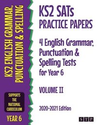 bokomslag KS2 SATs Practice Papers 4 English Grammar, Punctuation and Spelling Tests for Year 6