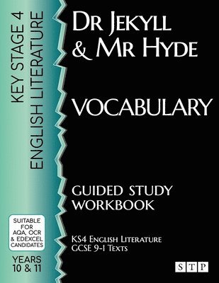 bokomslag Dr Jekyll and Mr Hyde Vocabulary Guided Study Workbook