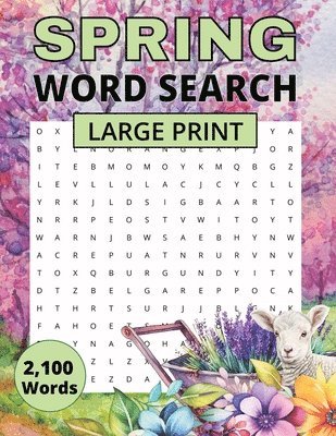 bokomslag Spring Word Search