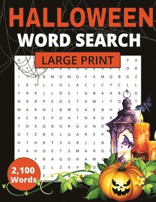 bokomslag Halloween Word Search