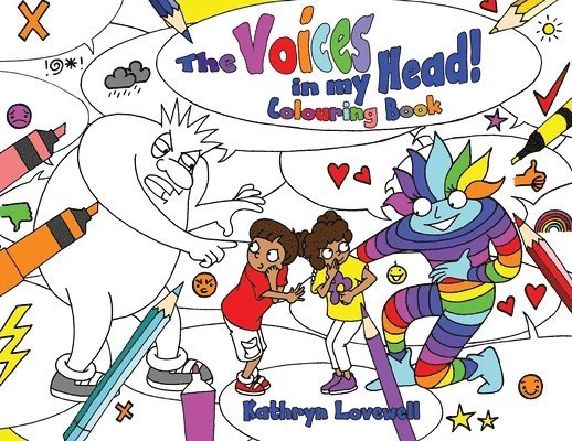The Voices in my Head Colouring Book 1