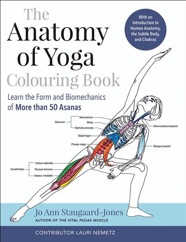 Jo Ann Staugaard-Jones - Anatomy of Yoga Colouring Book, Häftad