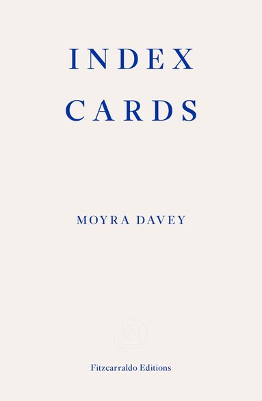 Moyra Davey - Index Cards, Häftad