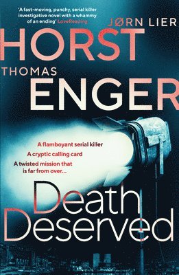 Thomas Enger, Jørn Lier Horst, Jorn Lier Horst - Death Deserved, Häftad