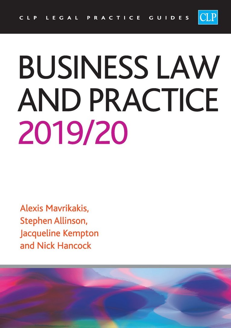 Business Law and Practice 2019/2020