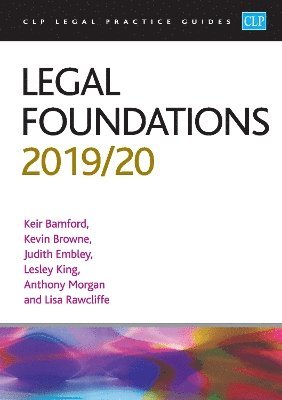 bokomslag Legal Foundations 2019/2020