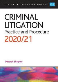 bokomslag Criminal Litigation: 2020/2021