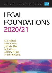 bokomslag Legal Foundations 2020/2021