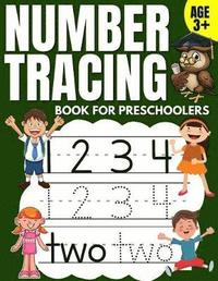 bokomslag Number Tracing Book for Preschoolers