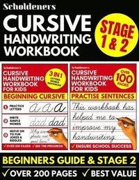 bokomslag Cursive Handwriting Workbook